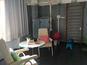 La sala travaglio e parto del Centro Nascita dell'Ospedale Sant'Anna di Torino